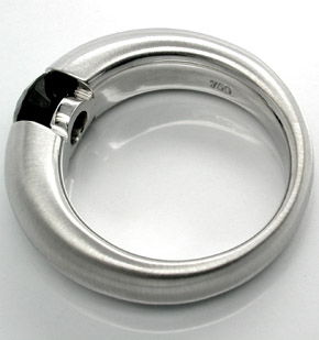 F0665, Typ XJ, Spannring-Diamant-Fassung 6,5mm -1,7Carat